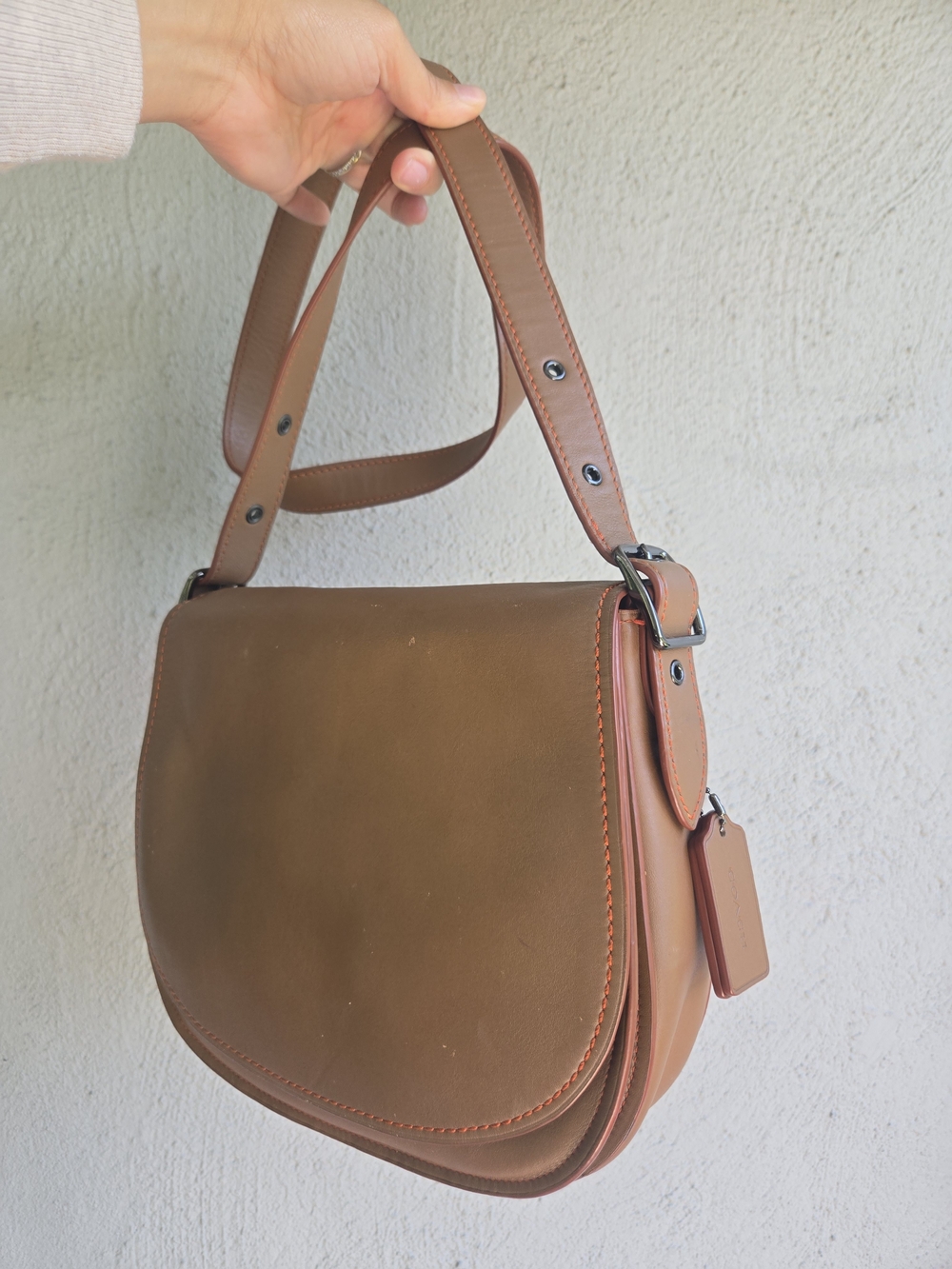Coach 75th Anniversary Saddle Bag 9170